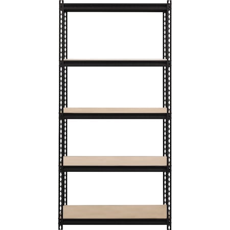Lorell 2,300 lb Capacity Riveted Steel Shelving Recycled 59697